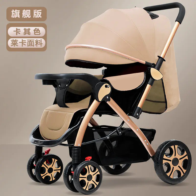 Lightweight Convertible Baby Stroller