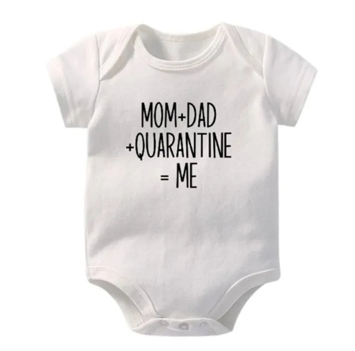 Letter Newborn Round Neck