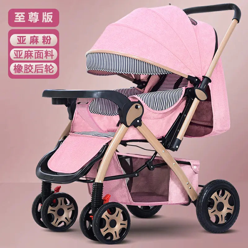 Lightweight Convertible Baby Stroller