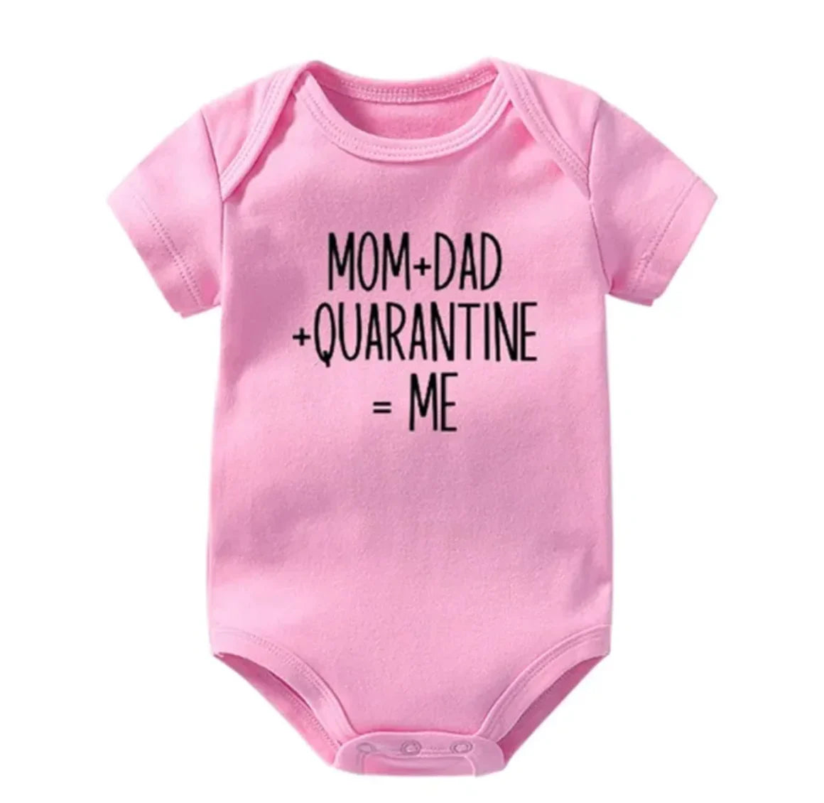 Letter Newborn Round Neck