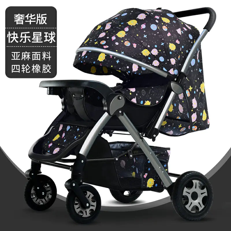 Lightweight Convertible Baby Stroller