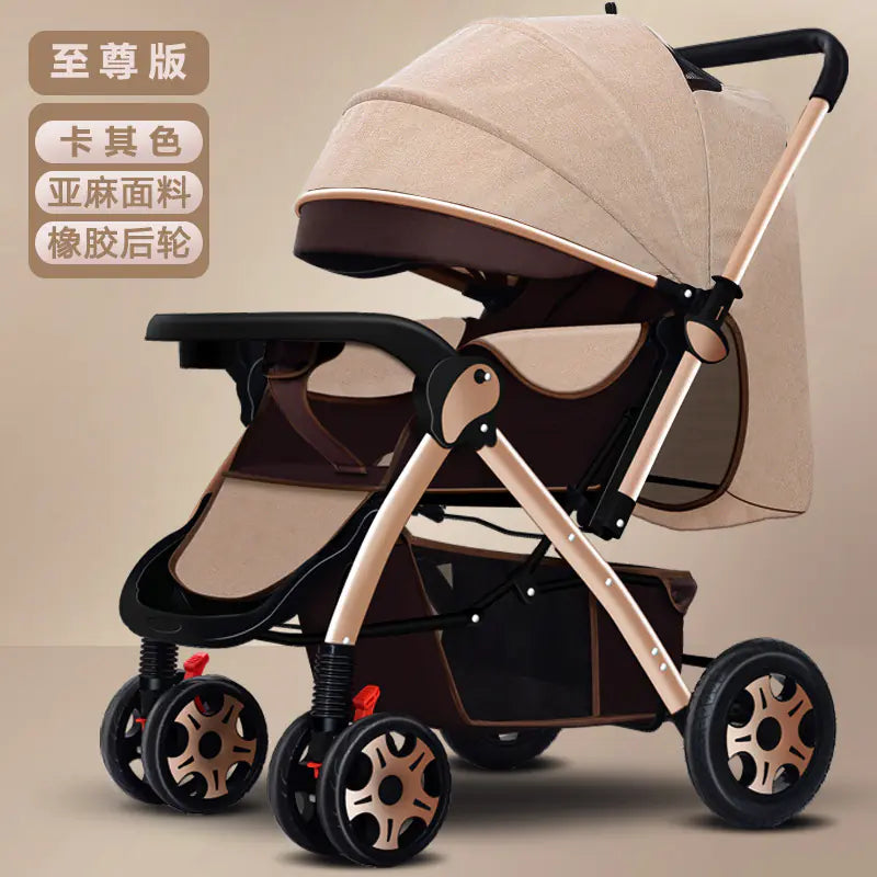 Lightweight Convertible Baby Stroller