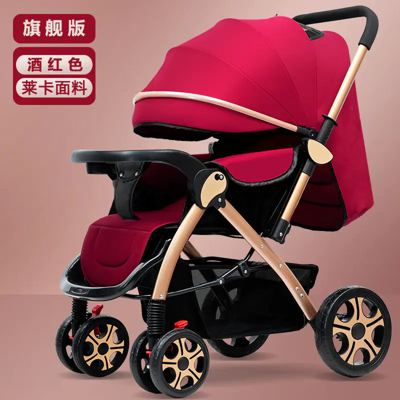 Lightweight Convertible Baby Stroller