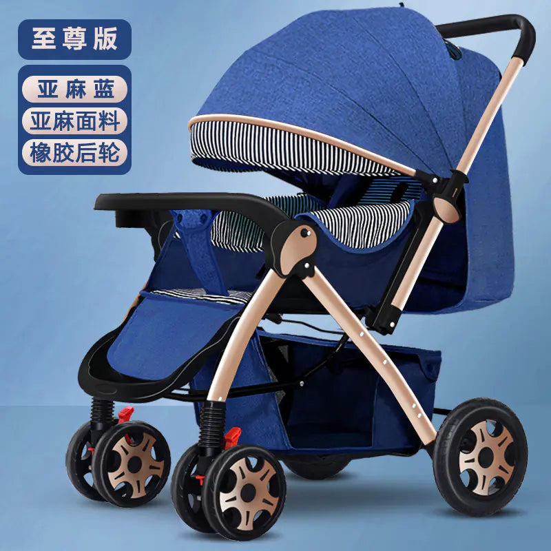 Lightweight Convertible Baby Stroller