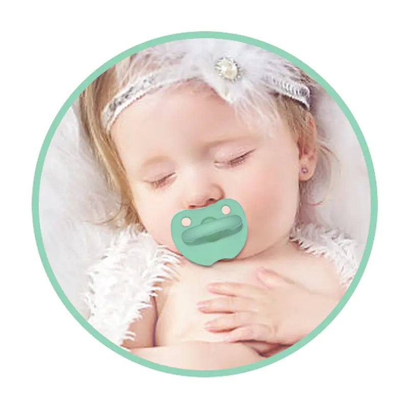 Silicone Baby Teether and Pacifier for Teething Relief