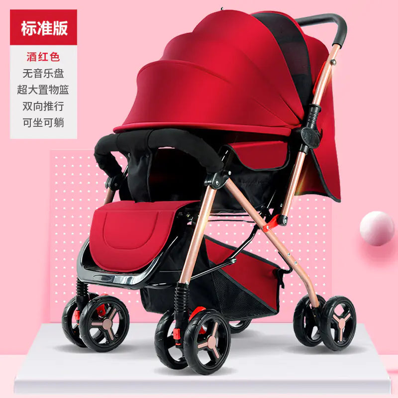 Lightweight Convertible Baby Stroller