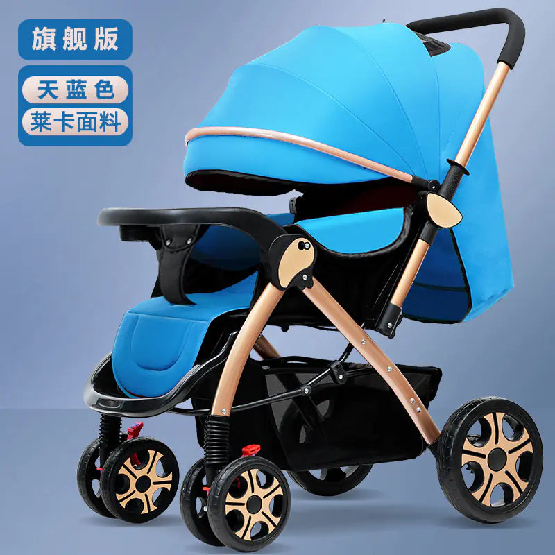 Lightweight Convertible Baby Stroller