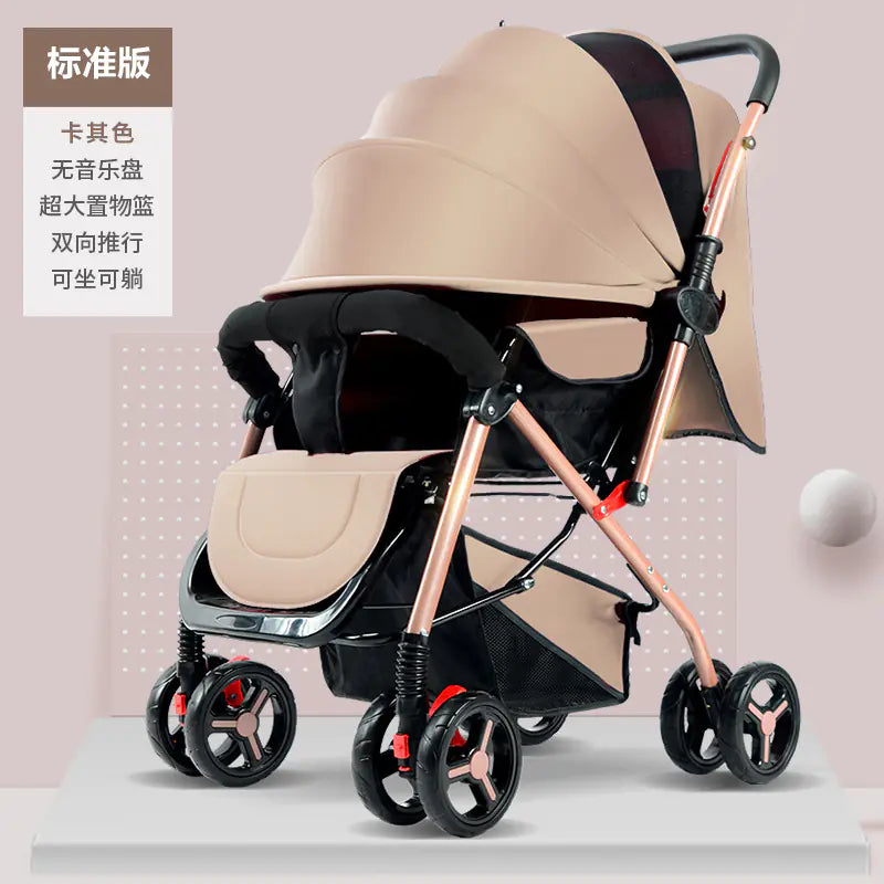 Lightweight Convertible Baby Stroller