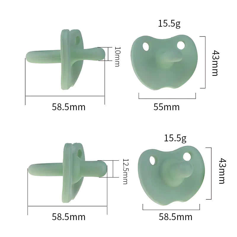 Silicone Baby Teether and Pacifier for Teething Relief
