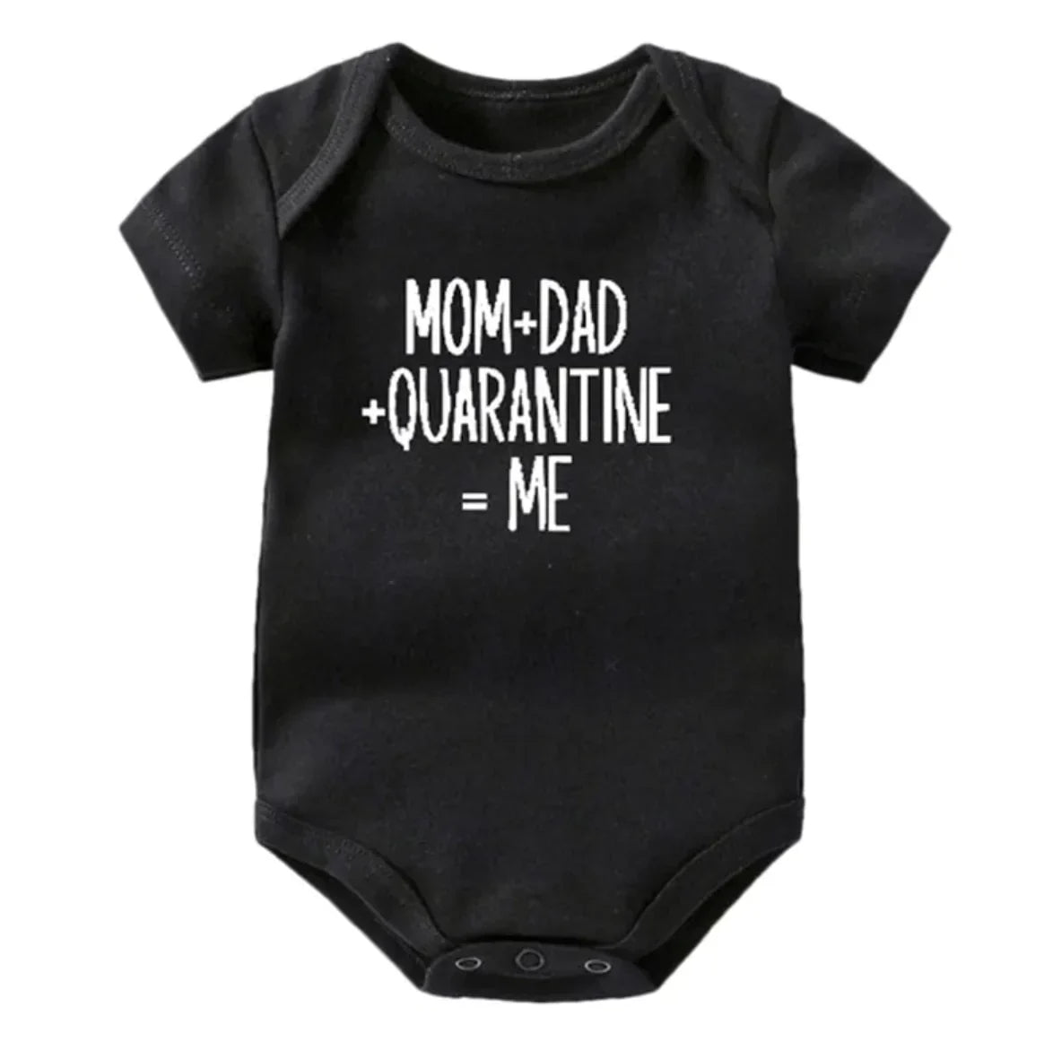 Letter Newborn Round Neck