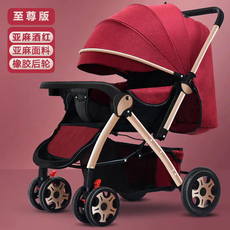 Lightweight Convertible Baby Stroller