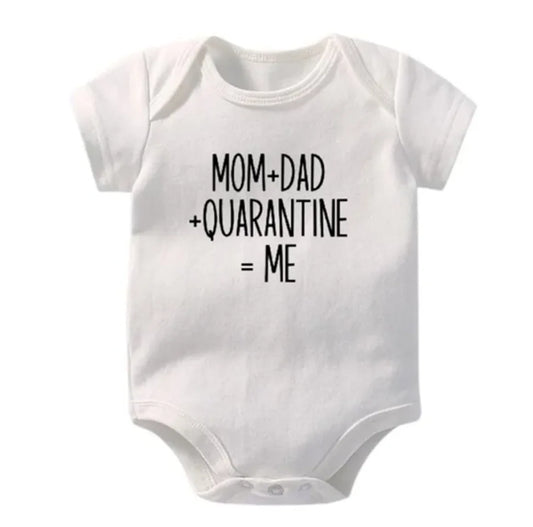 Letter Newborn Round Neck