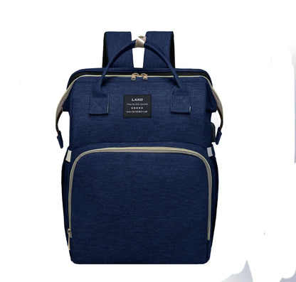 Large Capacity Insulated Mummy Baby Crib Backpack