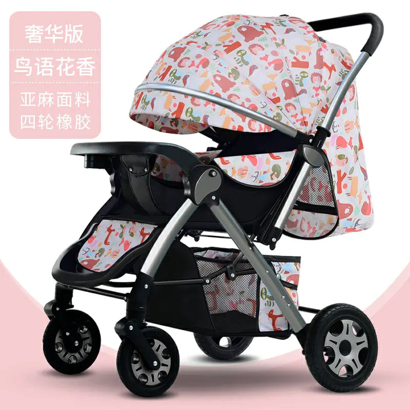 Lightweight Convertible Baby Stroller
