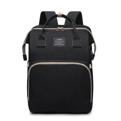 Large Capacity Insulated Mummy Baby Crib Backpack