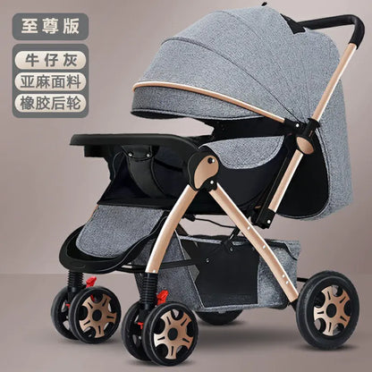 Lightweight Convertible Baby Stroller
